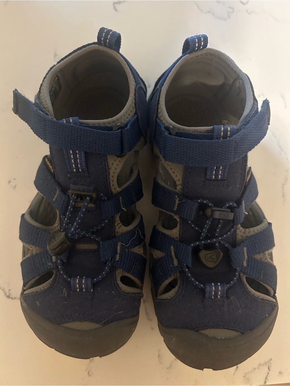 Keen Kids Navy Blue Closed-Toe Adventure Sandals